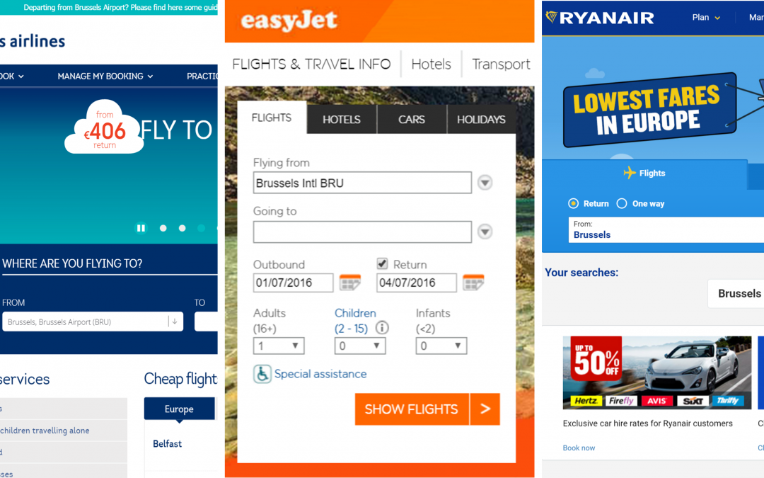 Low-cost airlines: is usability included in the price?