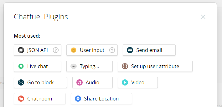 ChatFuel Plugins